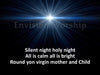 Silent Night PowerPoint template