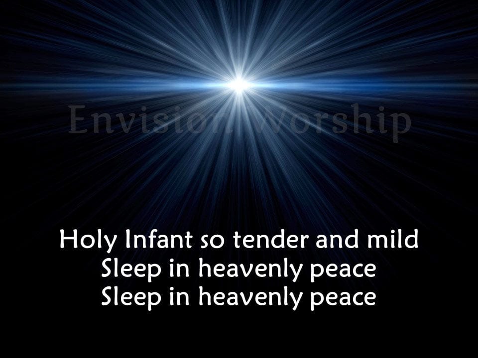 Silent Night church slides