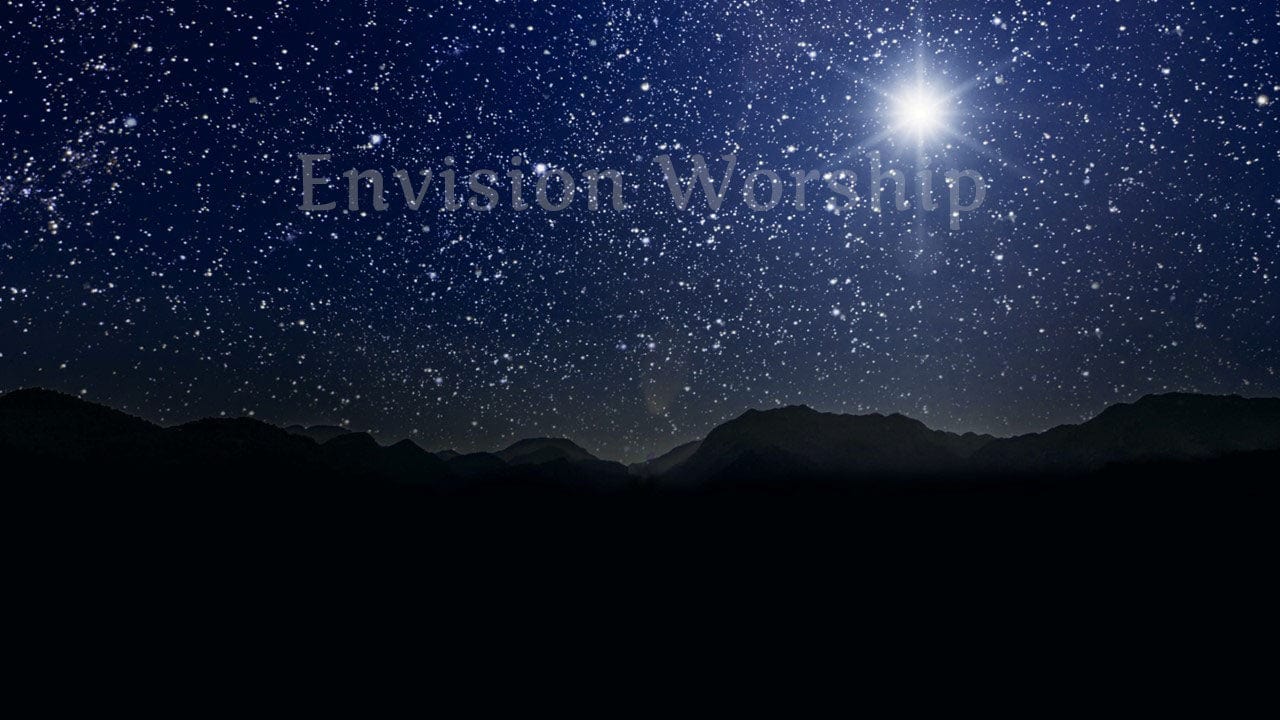 Star of Bethlehem worship slides, Christmas Eve PowerPoint, Christmas Eve slide backgrounds