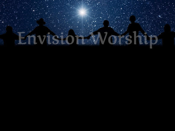 Star of Bethlehem church PowerPoint presentation slides for worship service