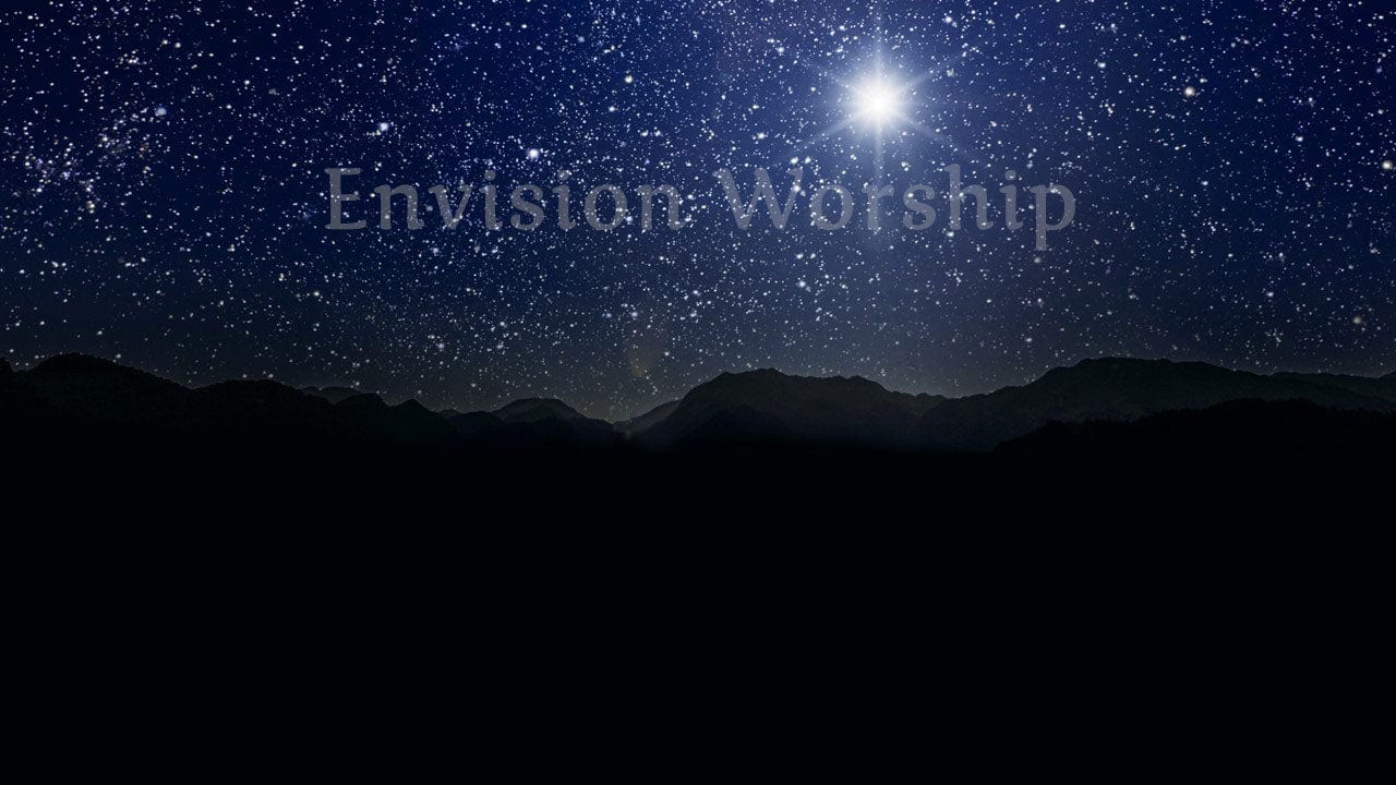Star of Bethlehem worship slides, Christmas PowerPoint, Christmas slide backgrounds