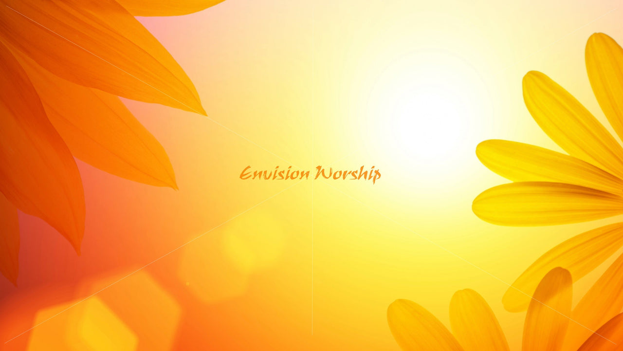 Summer, Spring and Sunflower powerpoint, background and slide