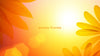 Summer, Spring and Sunflower powerpoint, background and slide
