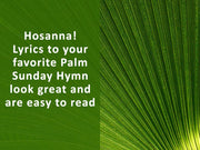 Palm Sunday PowerPoint www.EnvisionWorship.com