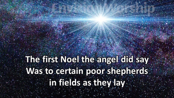 The First Noel worship slides