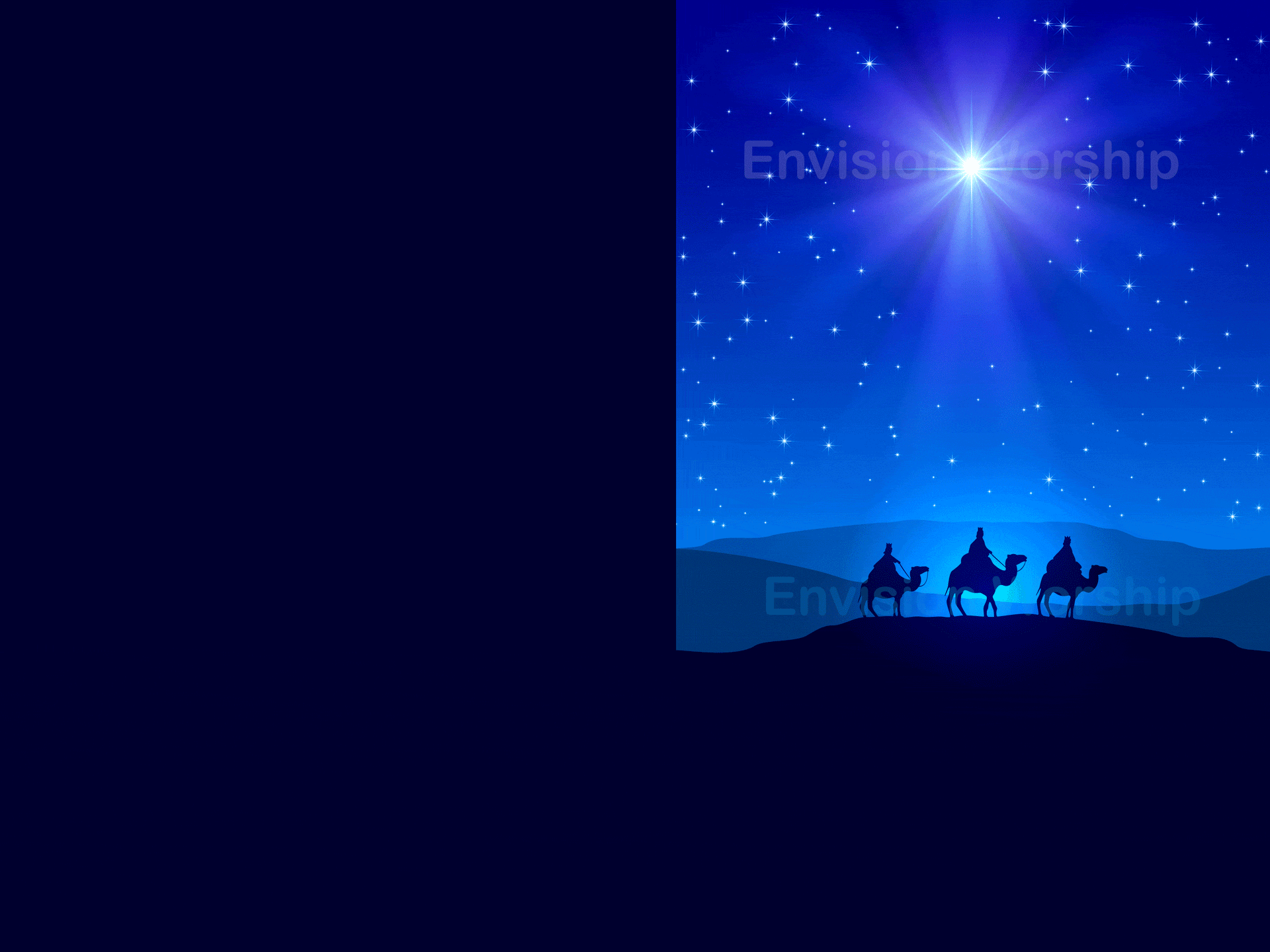 Epiphany church PowerPoint with Three Kings