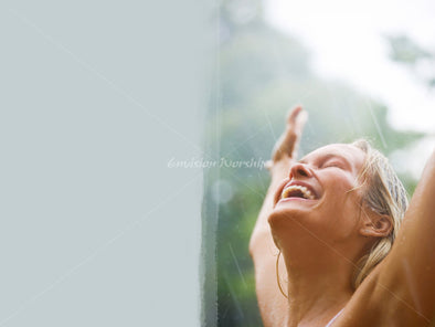 Christian background instantly communicates joy!
