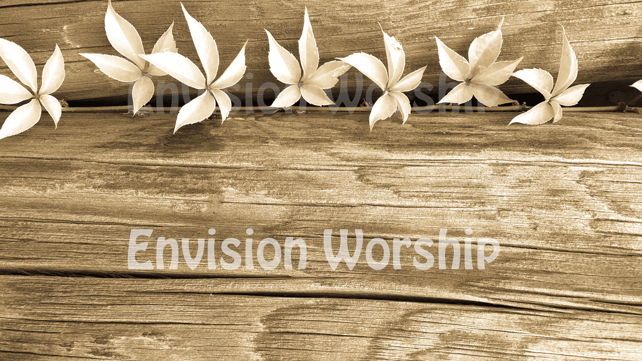 rustic wood church slide