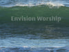 Ocean wave christian background