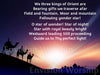 O Star of wonder, We Three Kings of Orient Are Epiphany PowerPoint Presentation Slides for worship