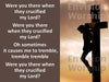 Were You There Christian PowerPoint Backgrounds