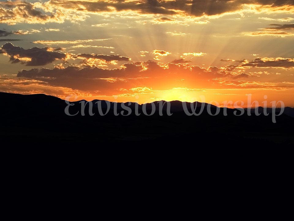 Sun beam christian background